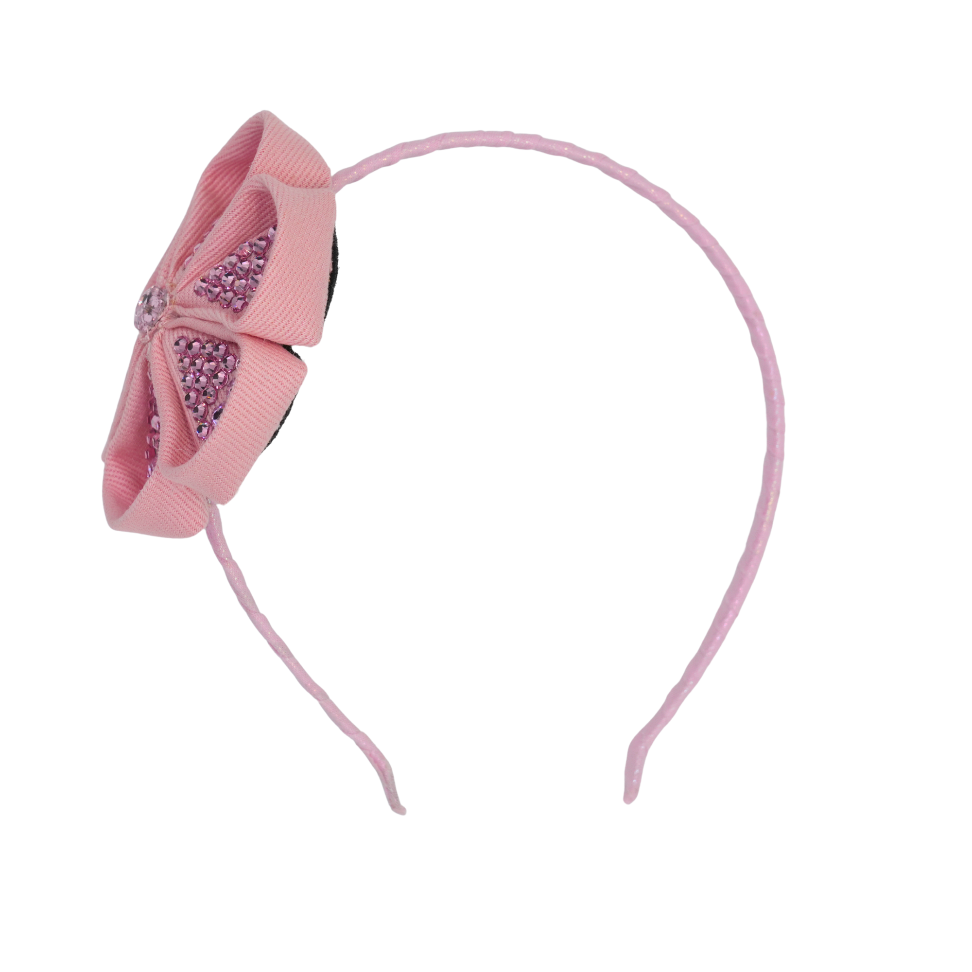 Pink flower Headband
