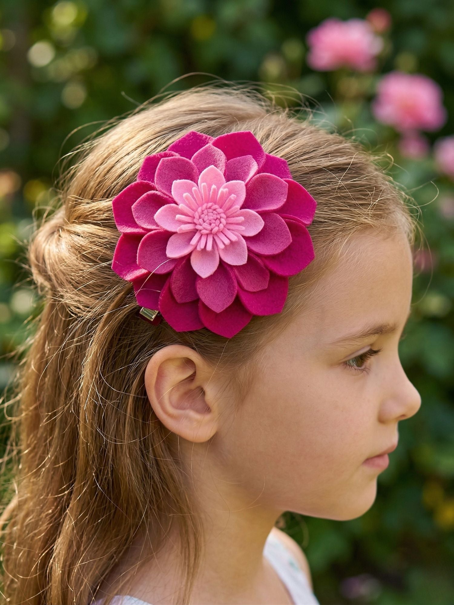 Felt Dhalia Statement headband