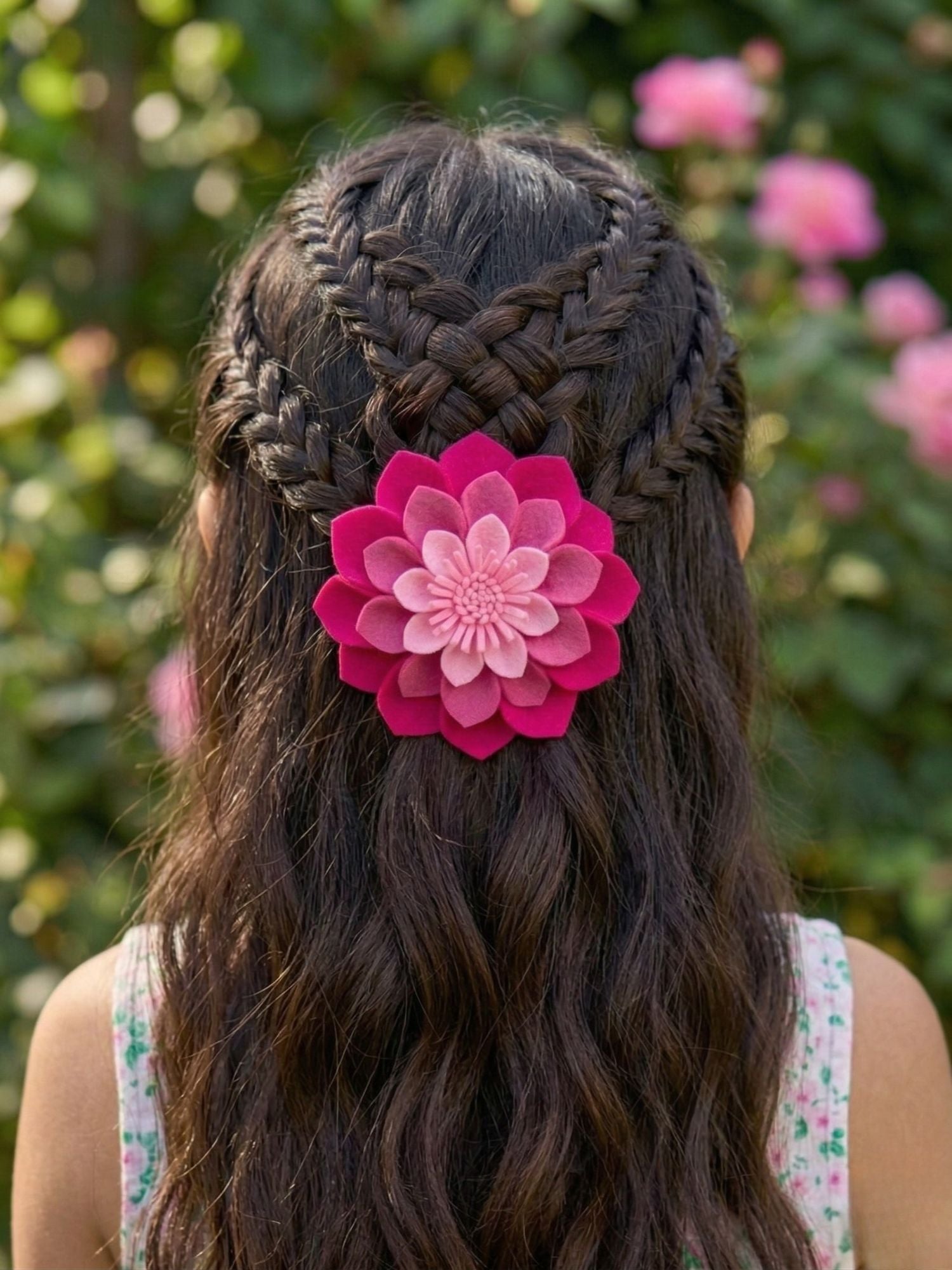 Felt Dhalia Statement headband