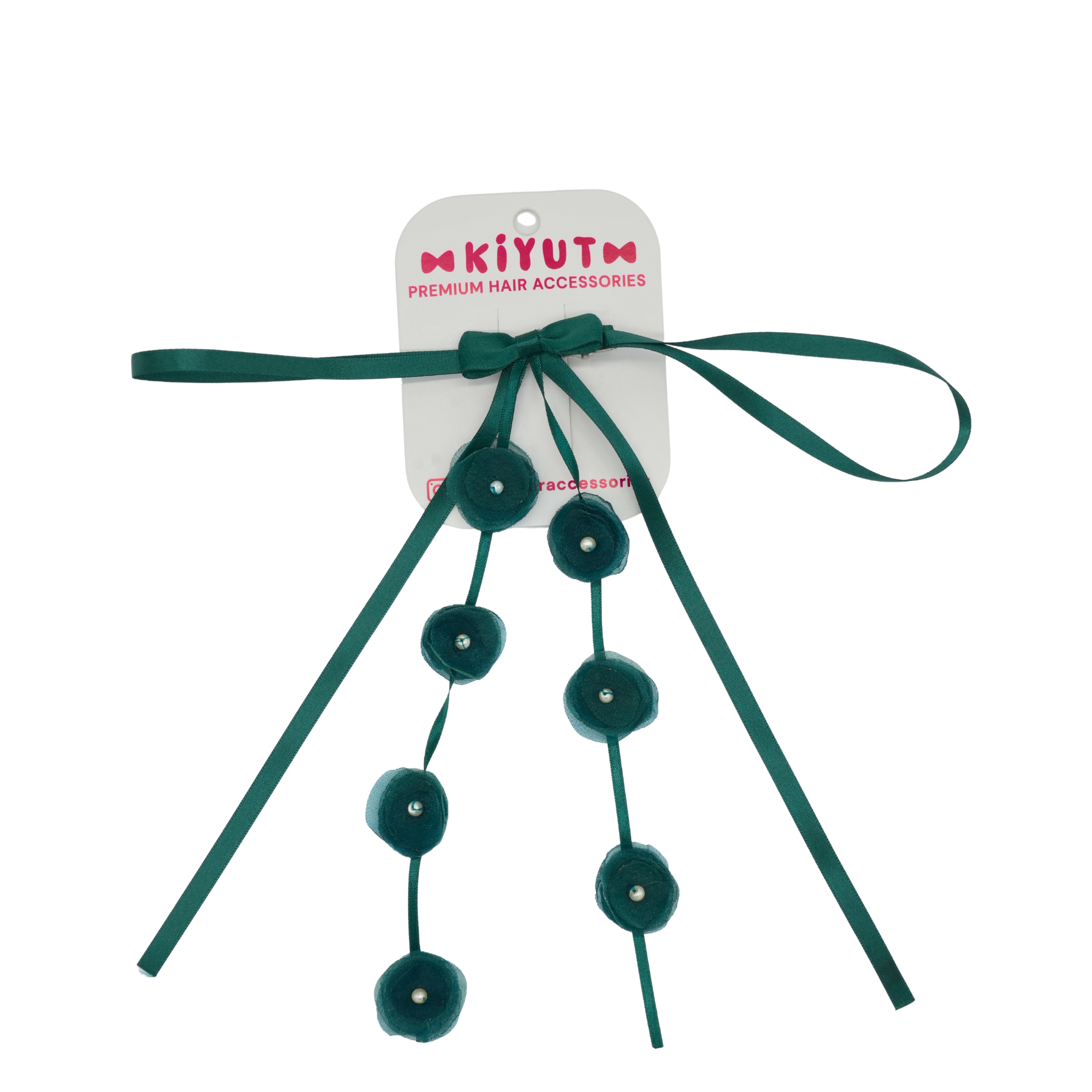 Long Bow Clip – Green