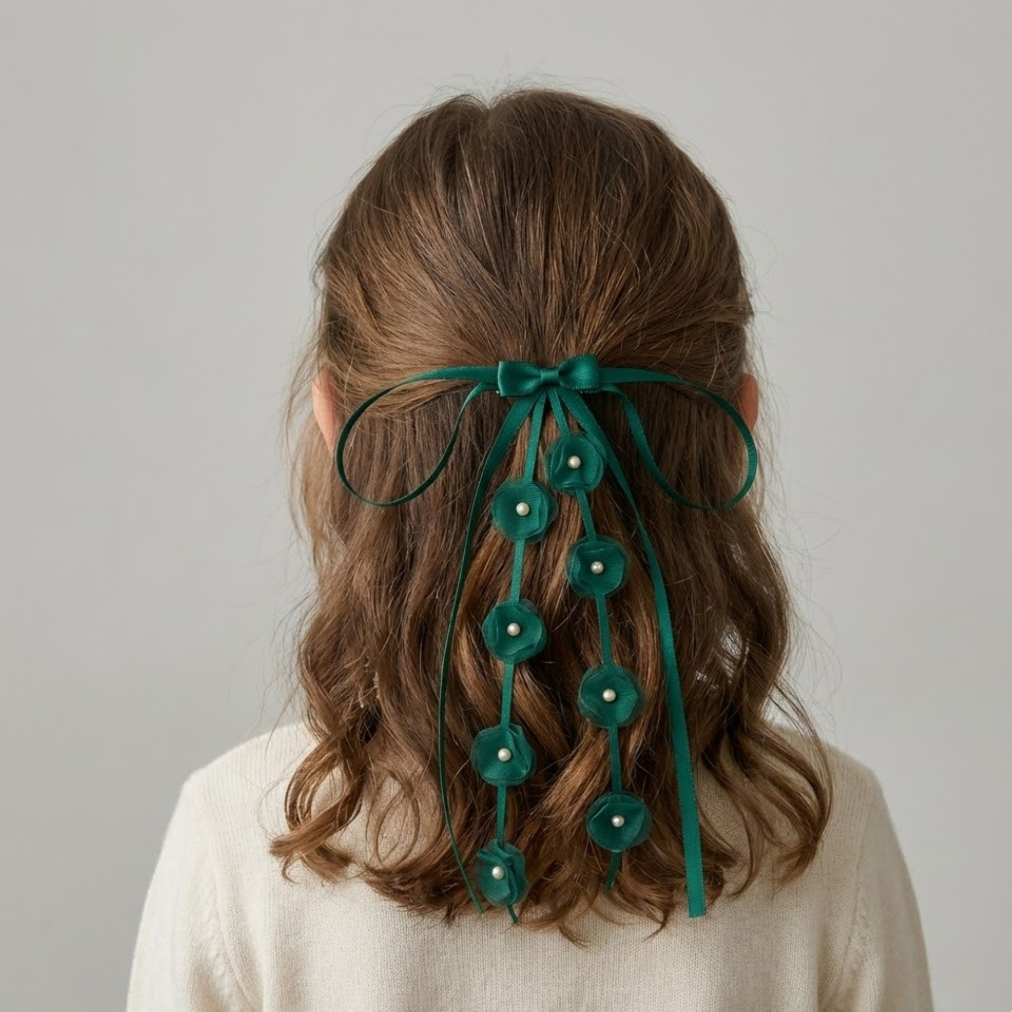 Long Bow Clip – Green