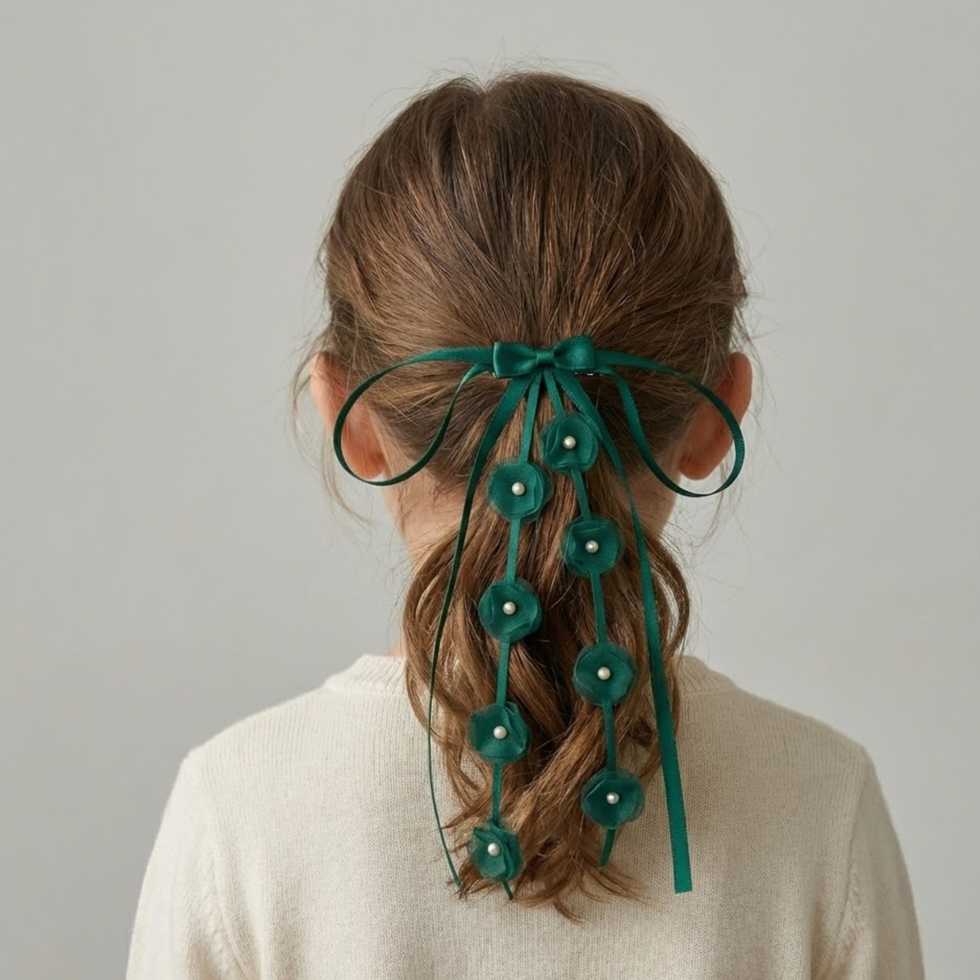 Long Bow Clip – Green