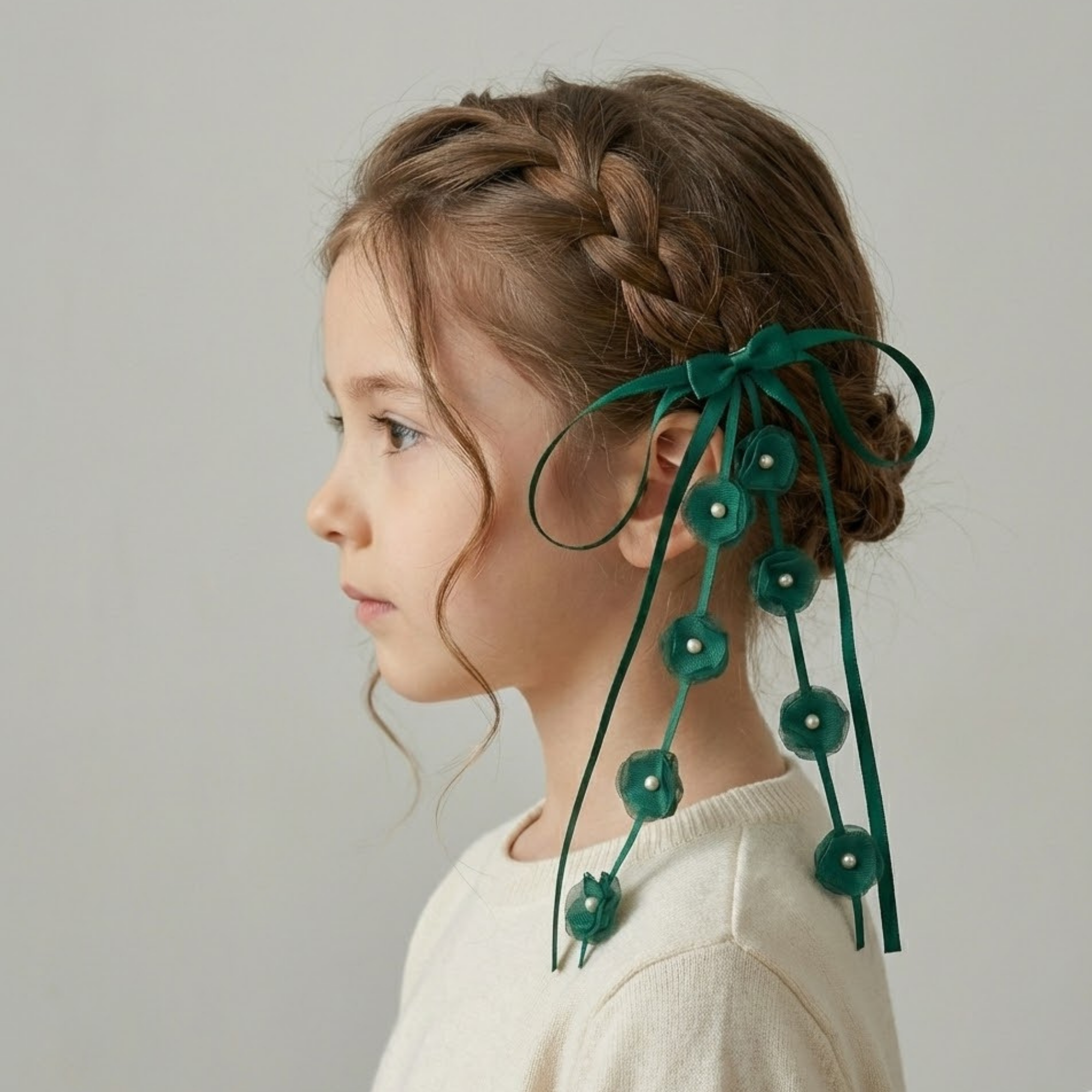 Long Bow Clip – Green