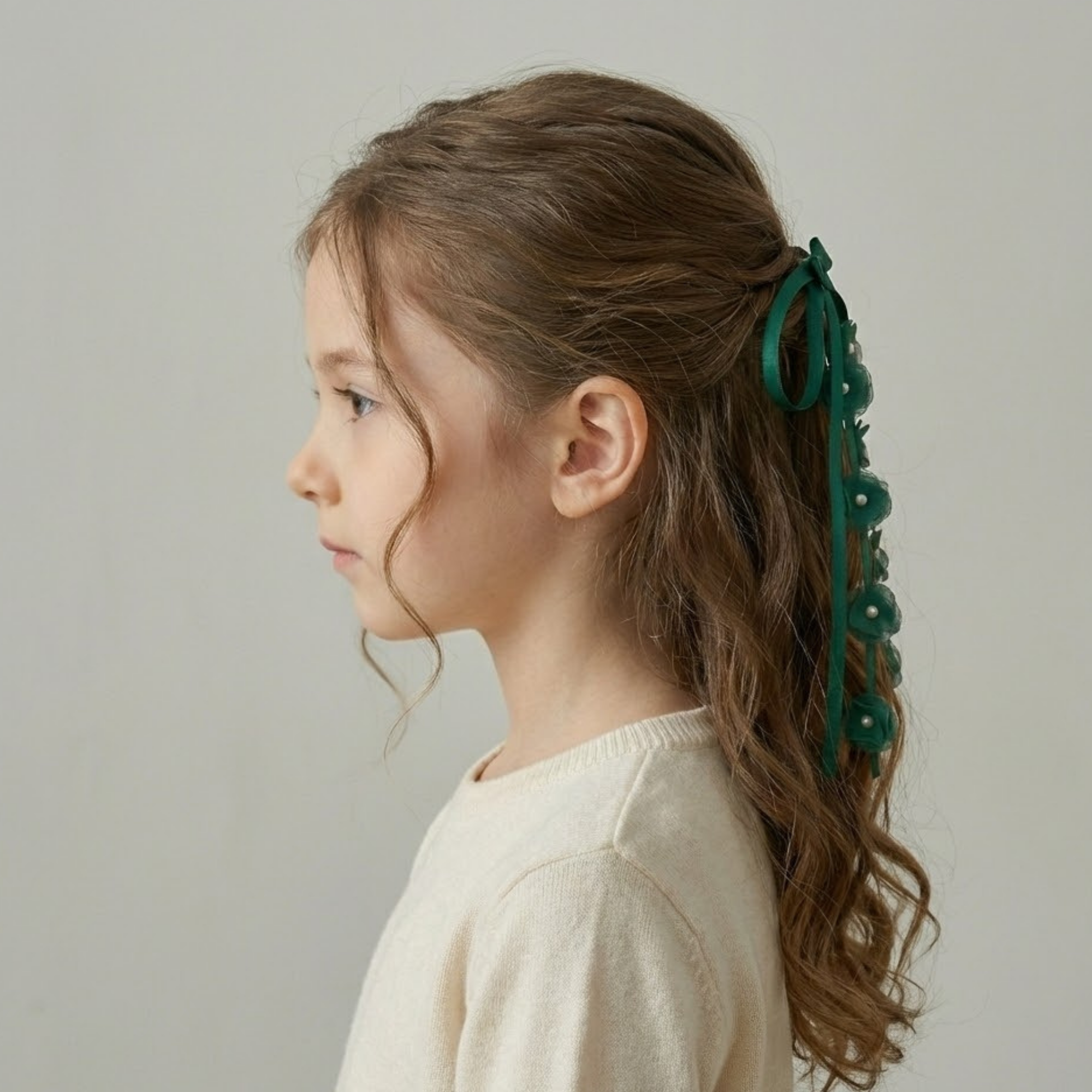 Long Bow Clip – Green
