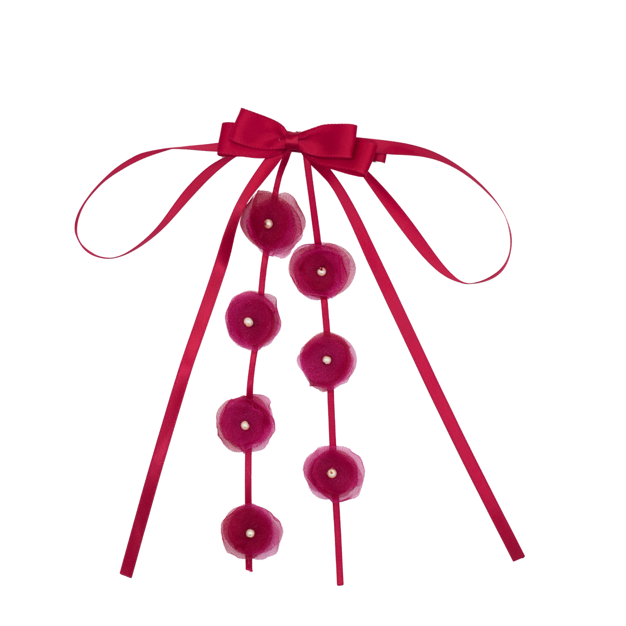 Long Bow Clip – Red