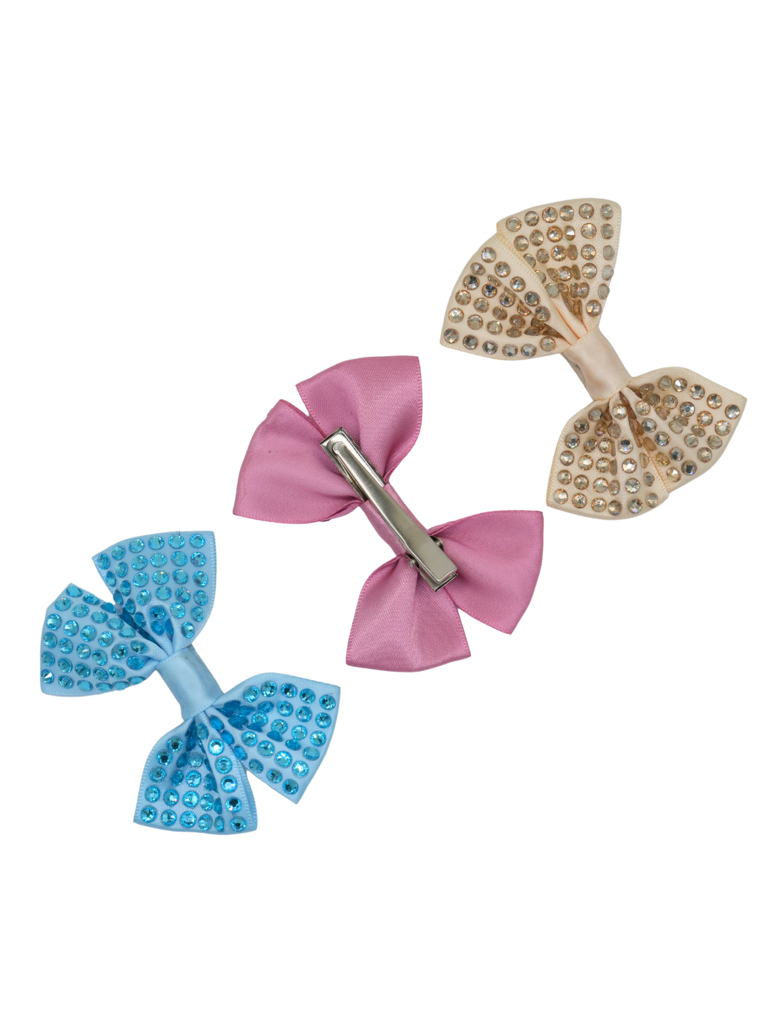 Set of three hair bows