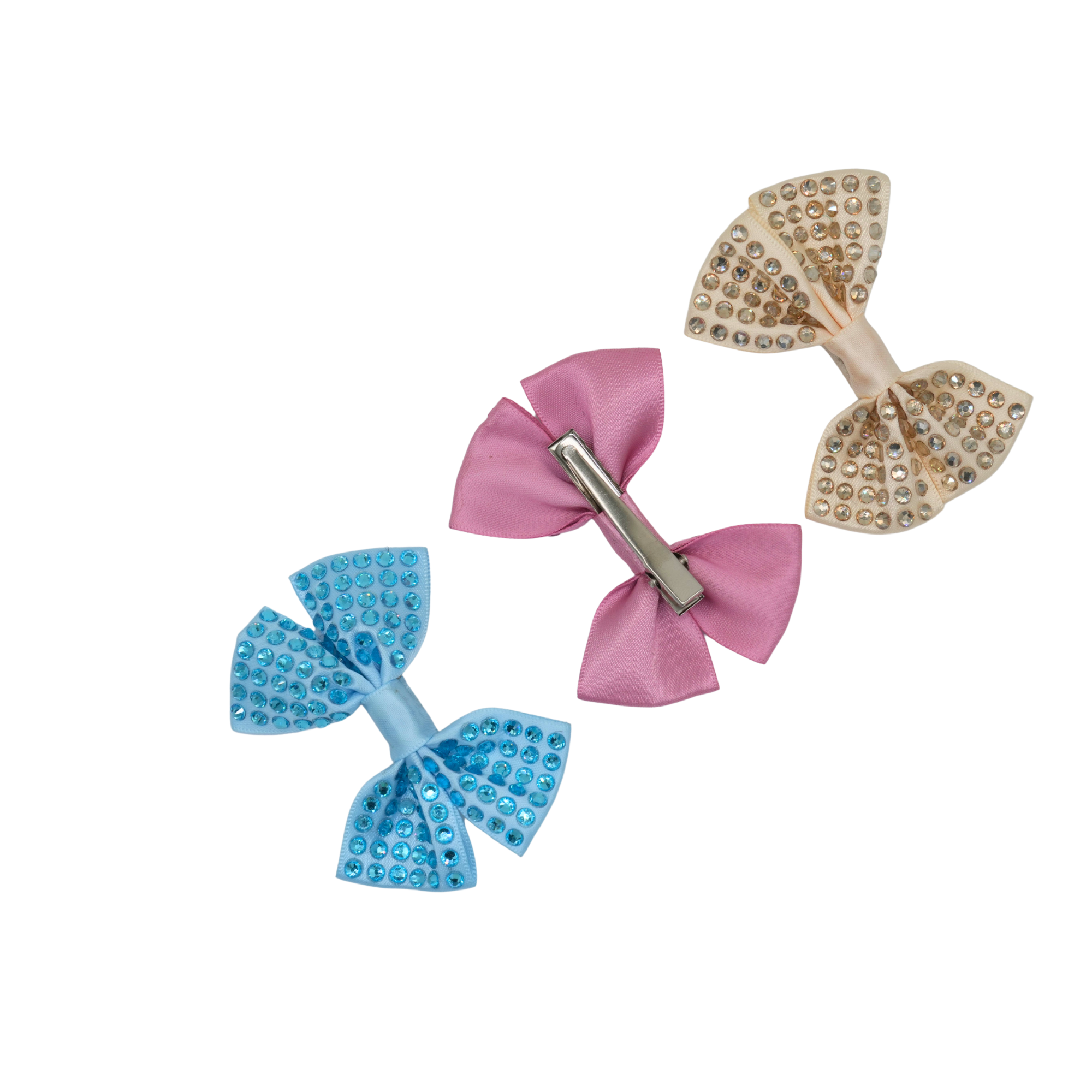 Set of three hair bows