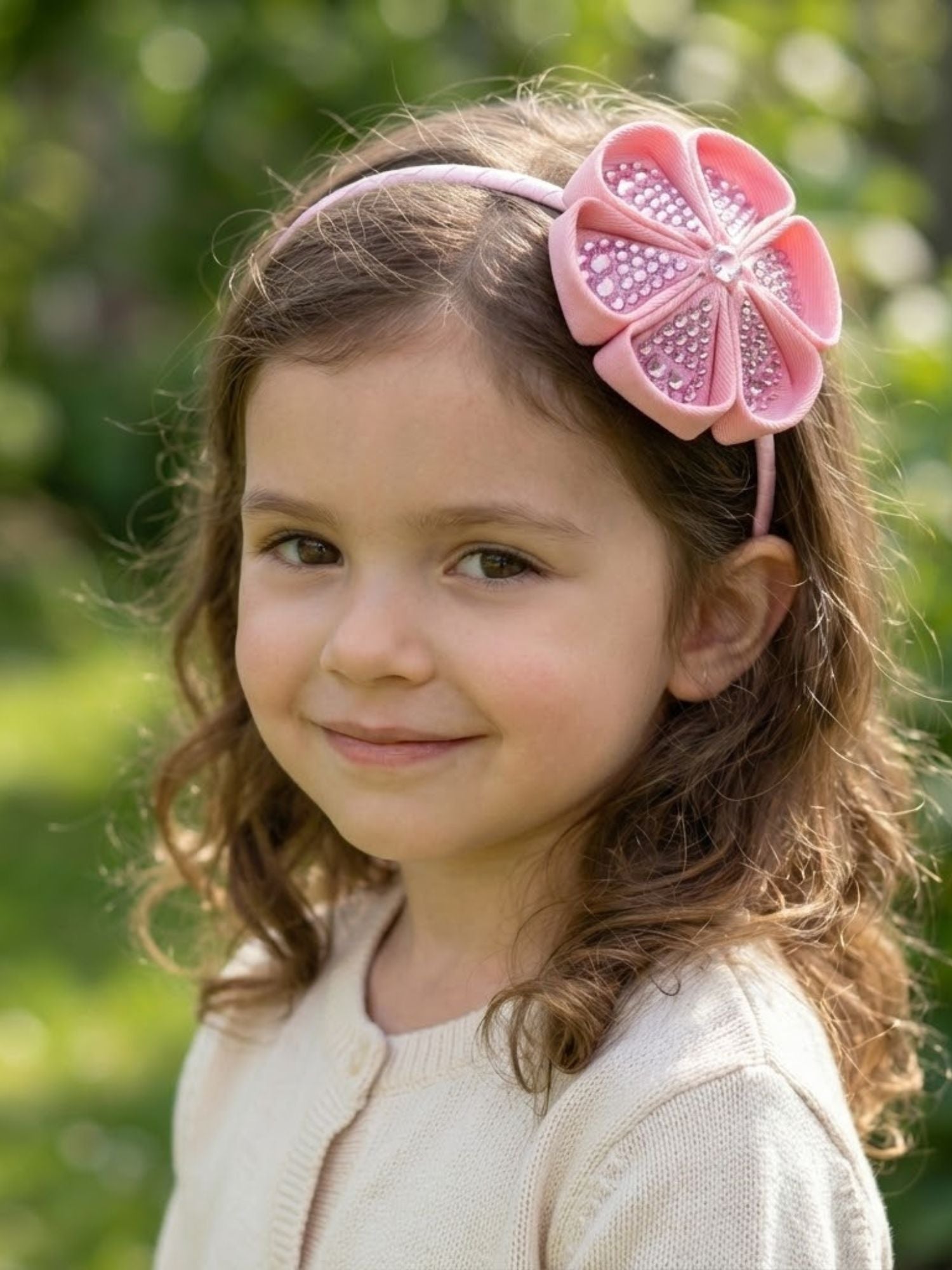 Bling Flower Headband