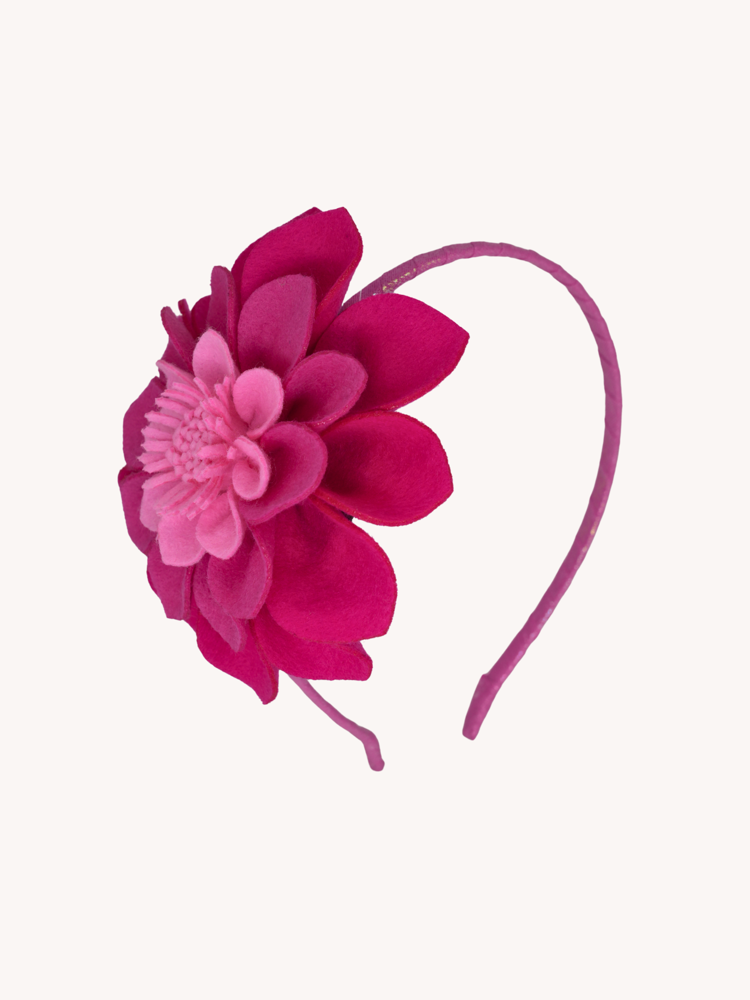 Felt Dhalia Statement headband