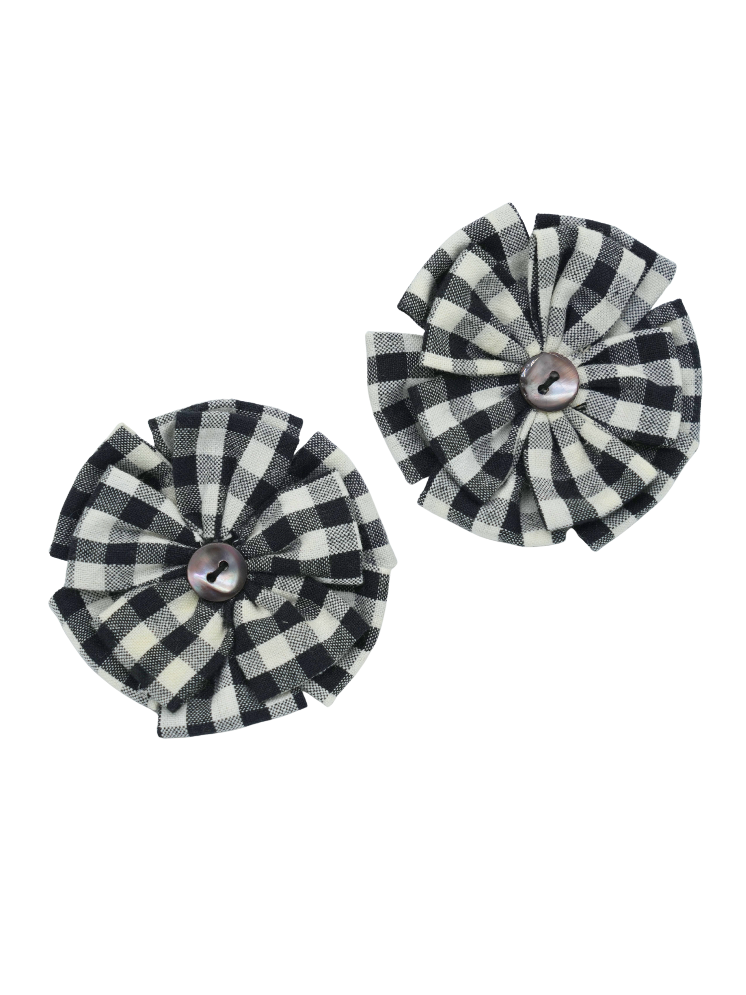 Set of Two Black Hair Clips