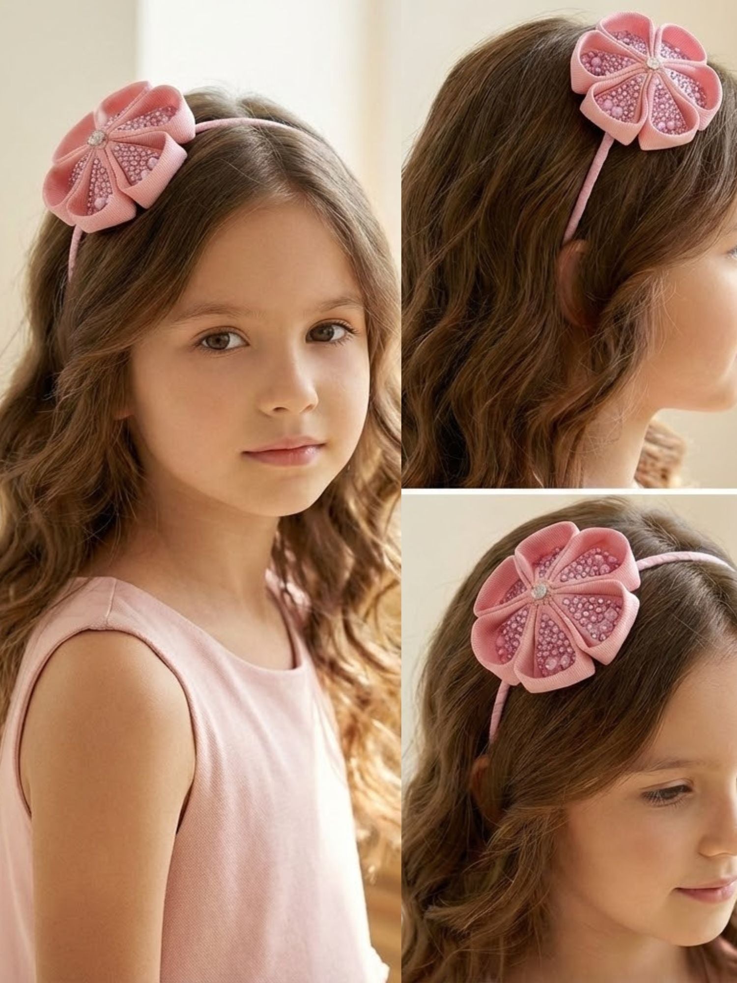 Bling Flower Headband