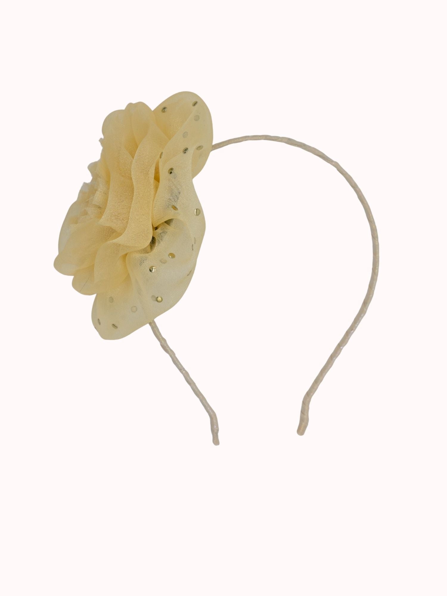 Organza Peony Hairband