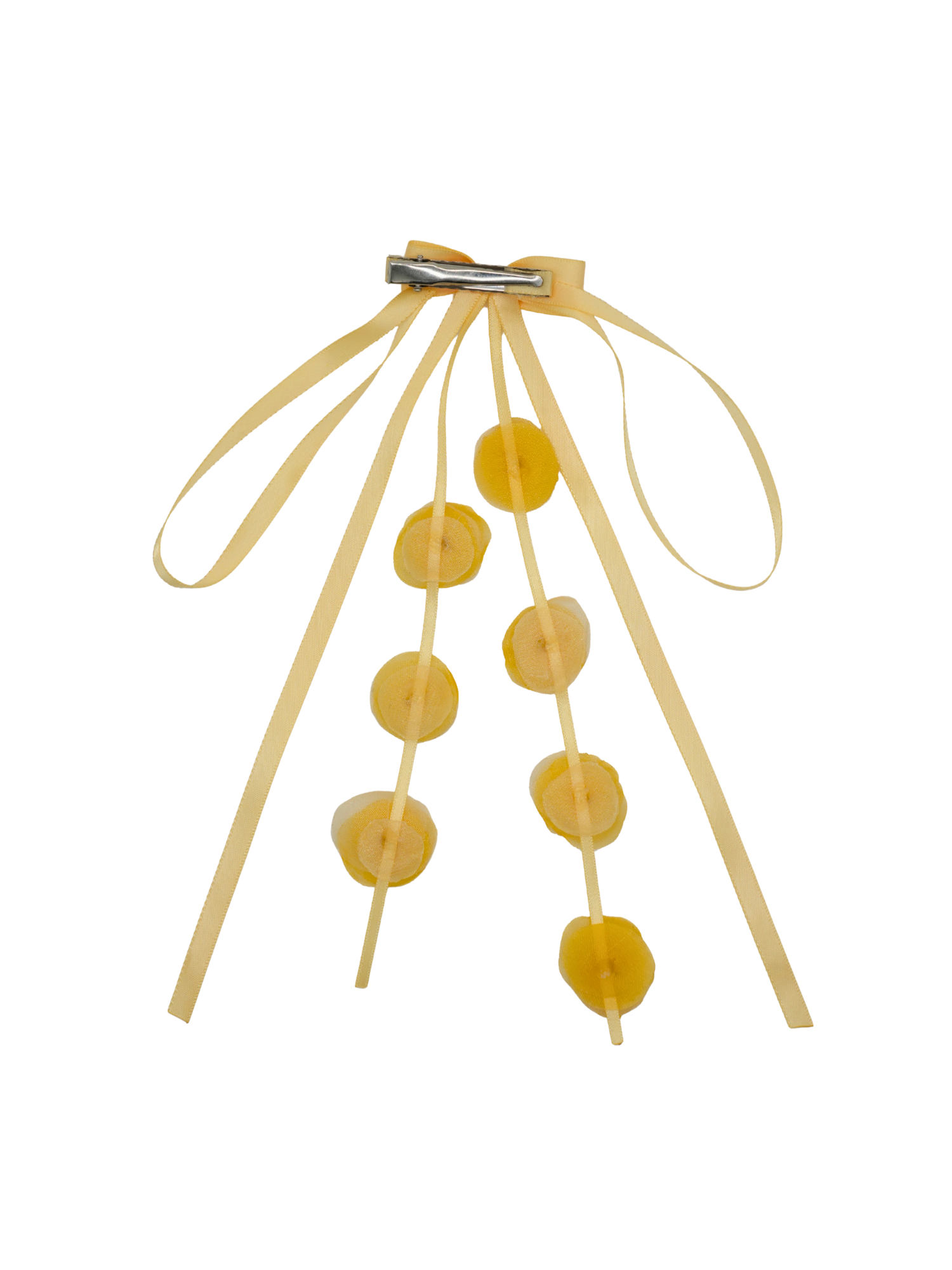 Long Bow Clip –  Yellow