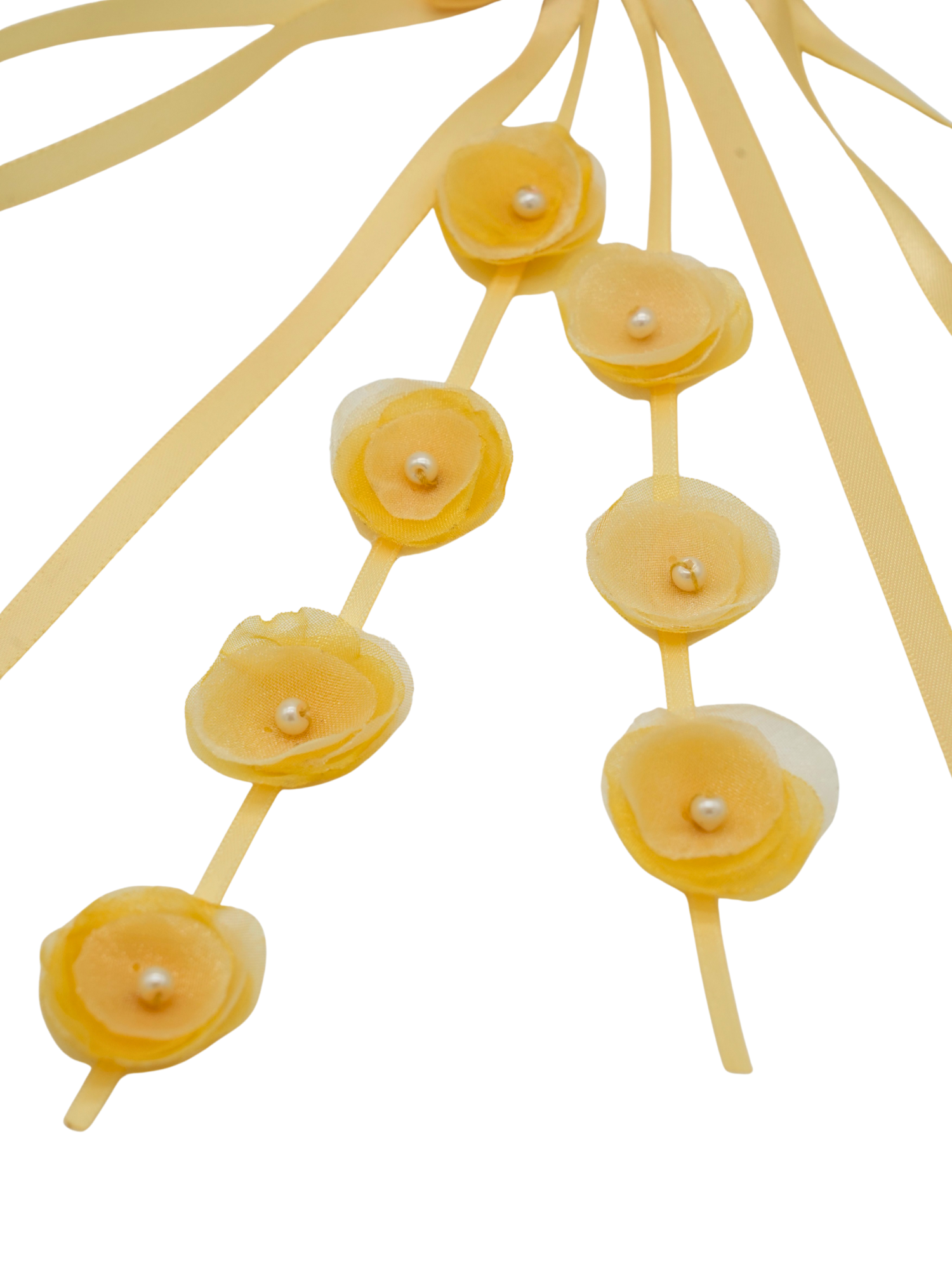 Long Bow Clip –  Yellow