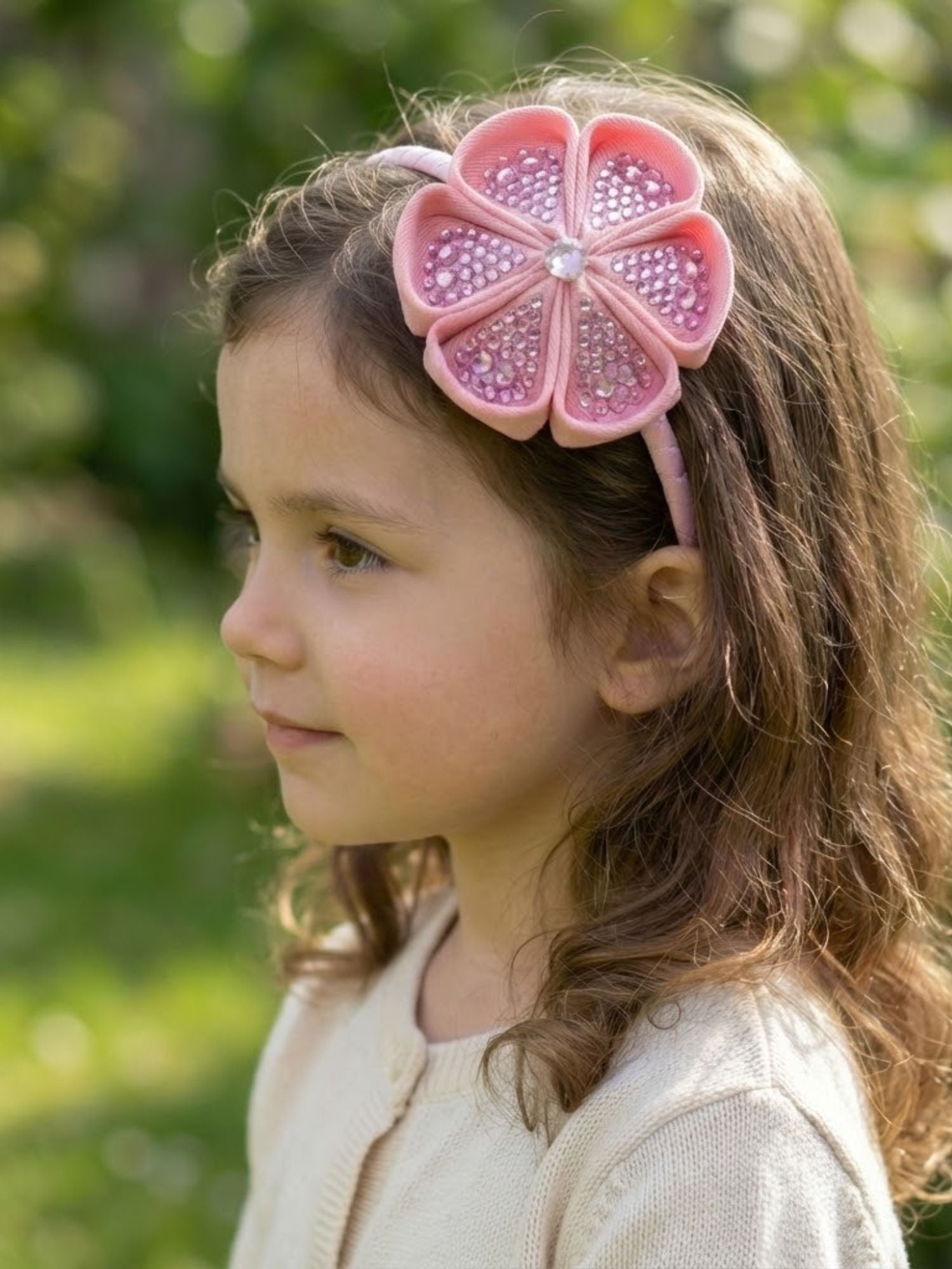 Bling Flower Headband