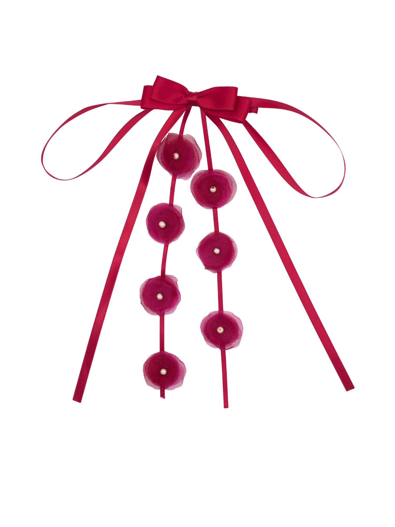 Long Bow Clip – Red