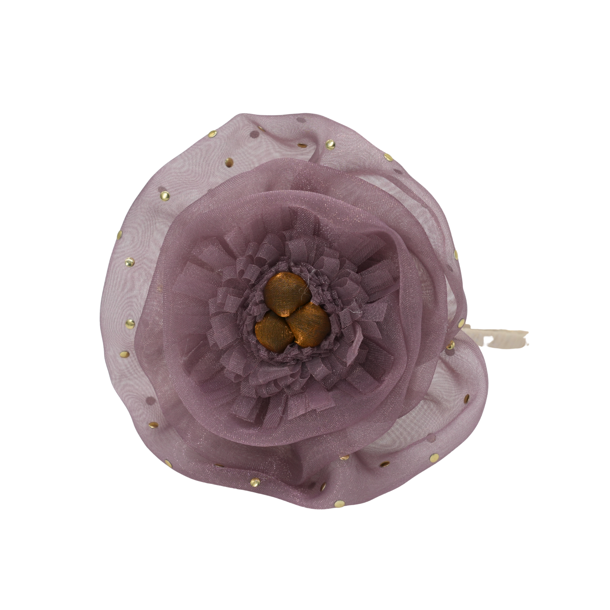 Lavender Organza Peony Headband