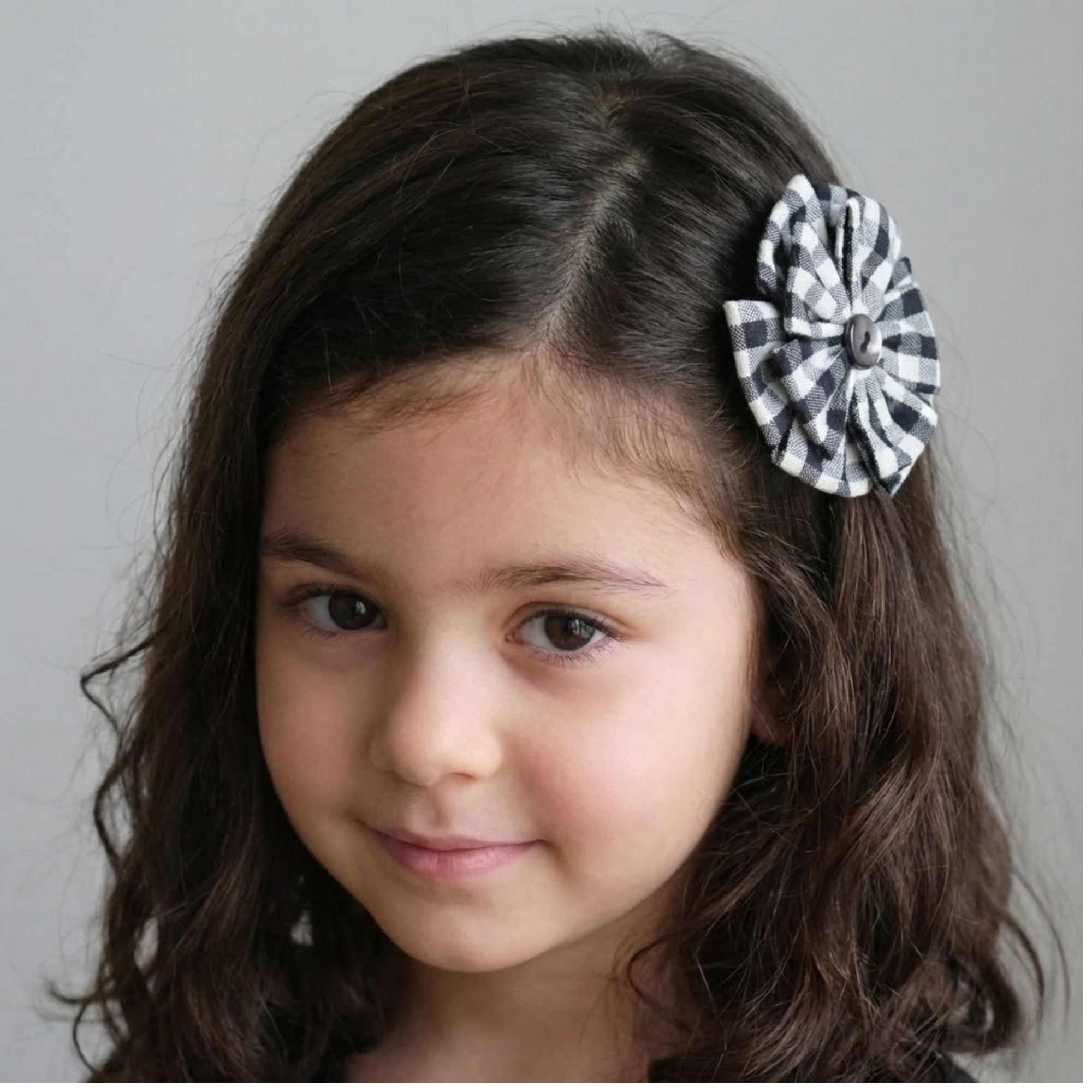 Set of Two Black Hair Clips