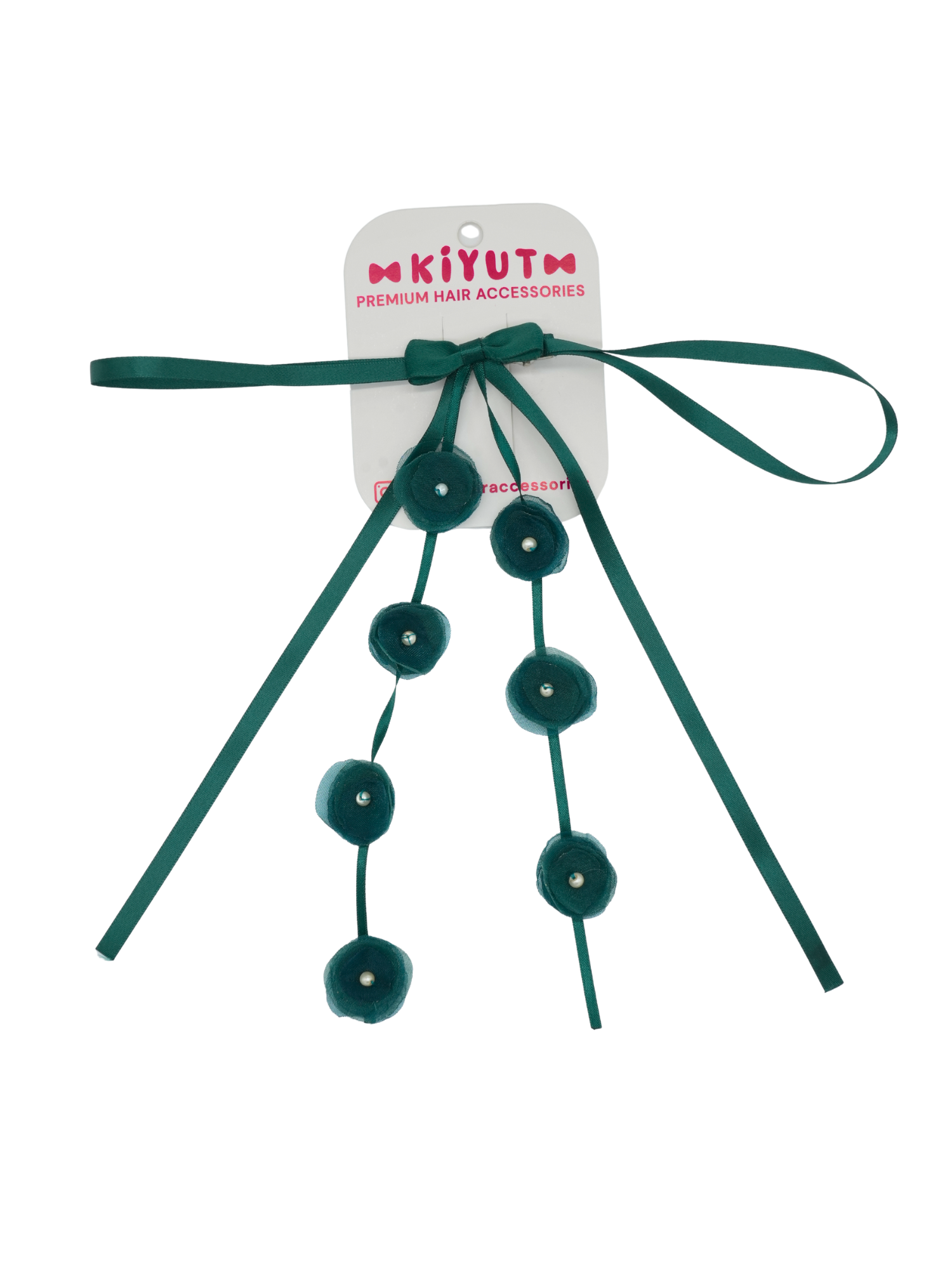 Long Bow Clip – Green