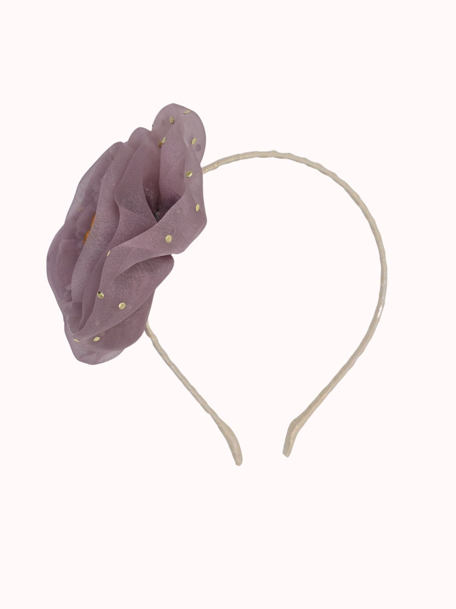 Organza Peony Hairband