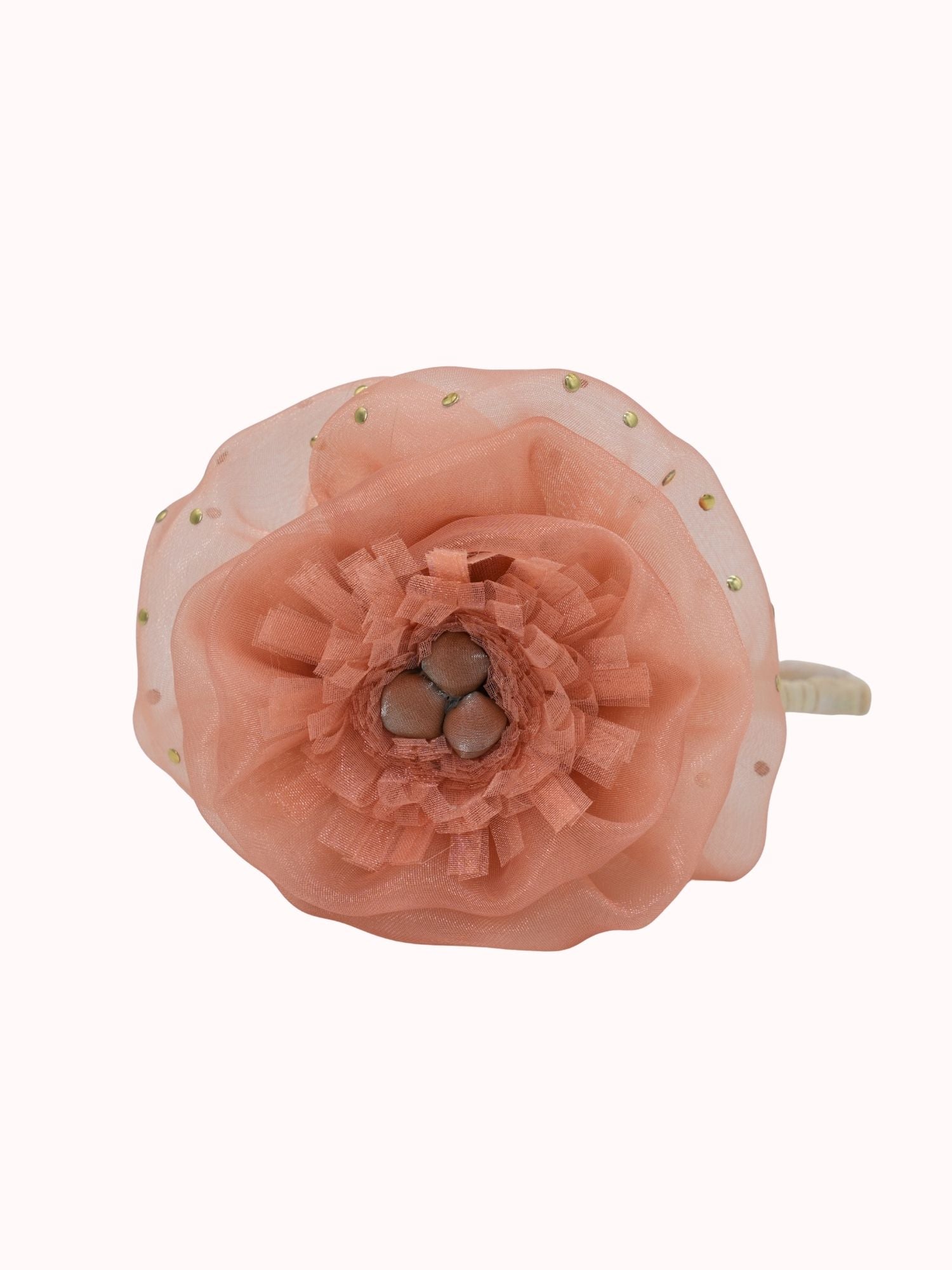 Organza Peony Hairband