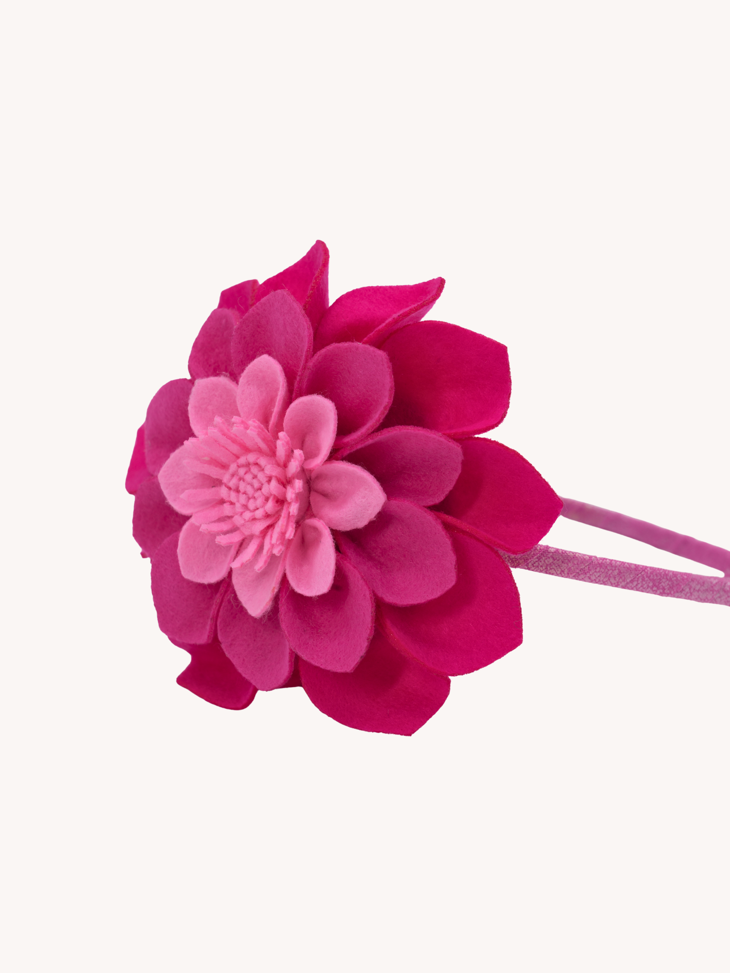 Felt Dhalia Statement headband