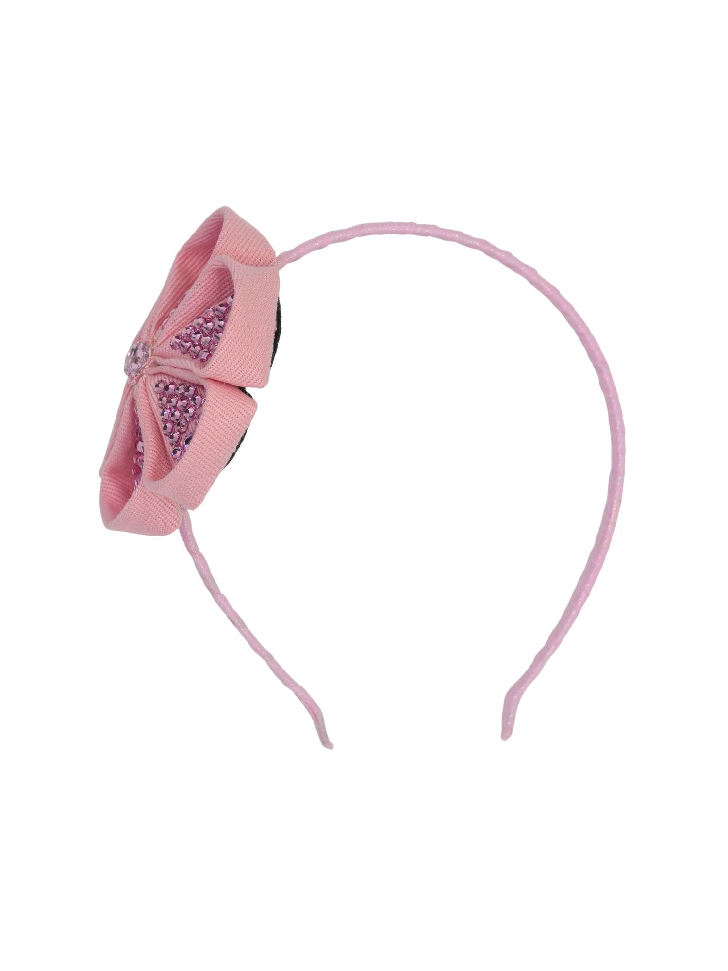 Pink flower Headband